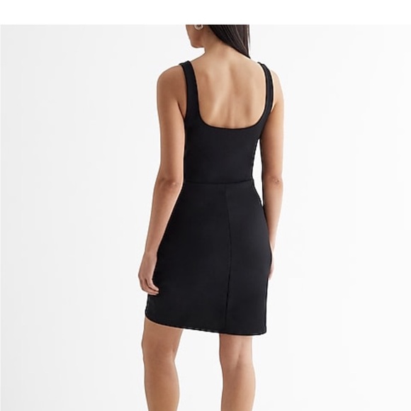 Express tie wrap front mini dress, size L - Picture 4 of 7